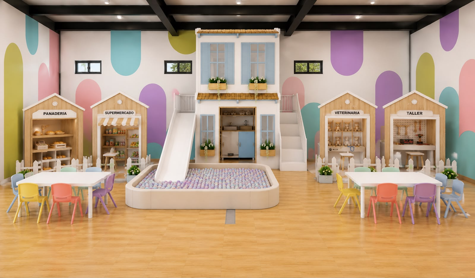 Playground principal de Monstriland